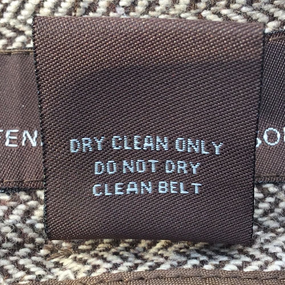 Fenn Wright Mason Brown Tweed Belted Mini Skirt - Picture 15 of 15